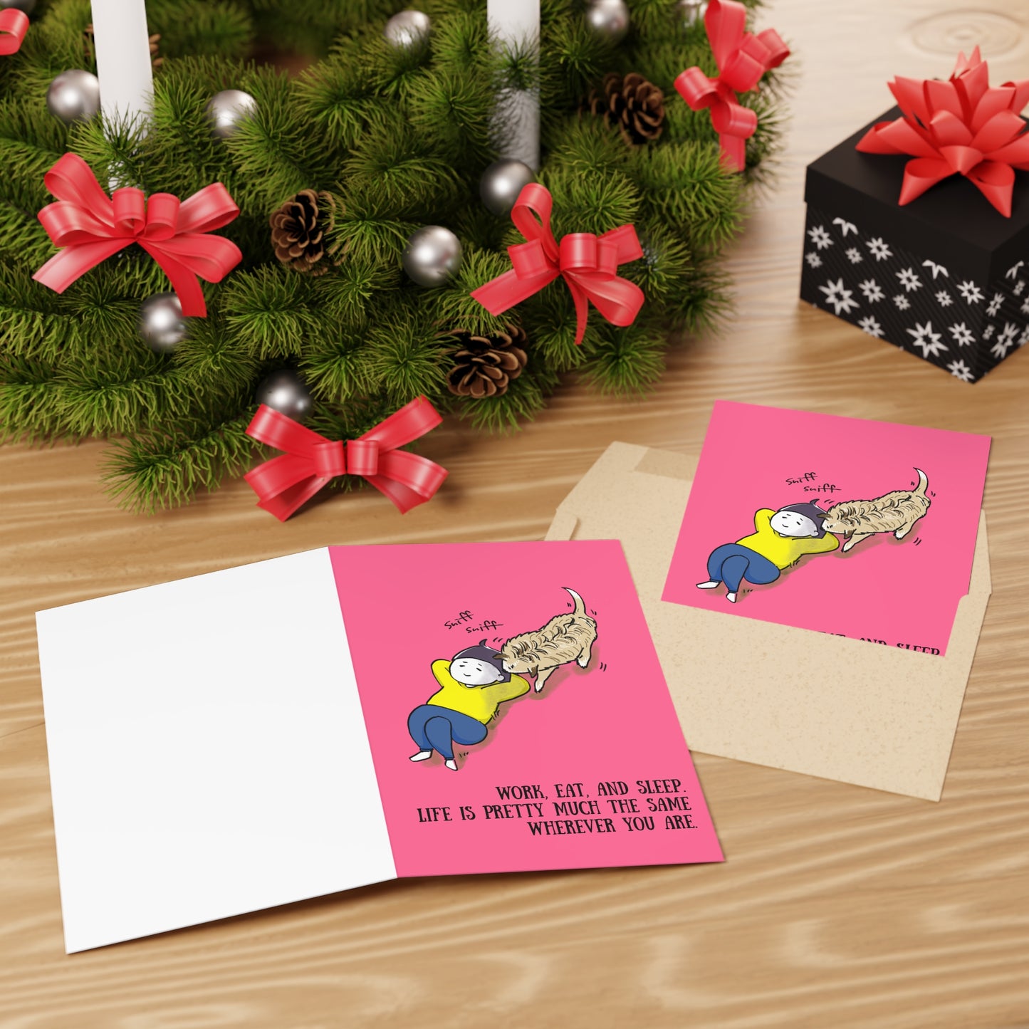 Greeting Card Gentle Encouragement | Wherever you are